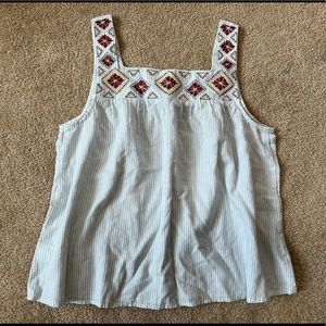 EUC Madewell Boho Tank